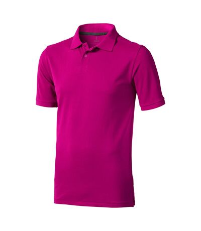 Elevate Mens Calgary Short Sleeve Polo (Pack of 2) (Pink) - UTPF2498