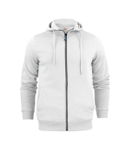 Veste À Capuche Motif/style Uni Homme Blanc Printer