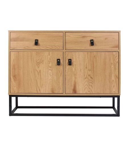 Buffet aspect bois et métal Abbott