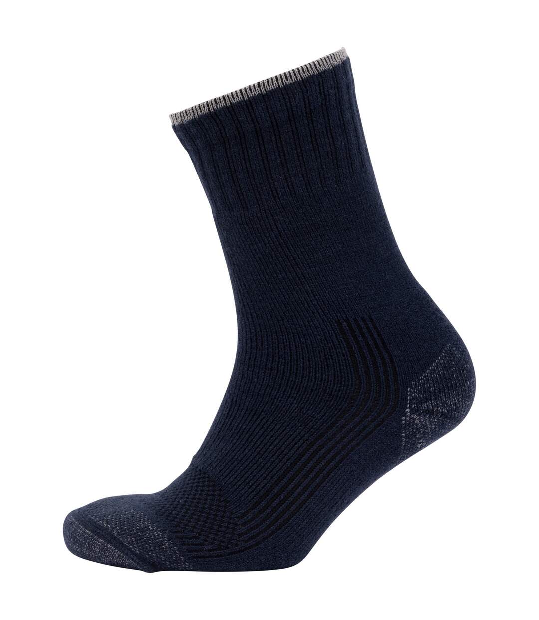 Chaussettes Lando Adulte Bleu Marine Noir Trespass-2