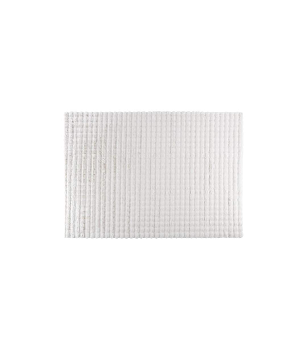 Tapis Imitation Fourrure Novis 200x290cm Blanc-1