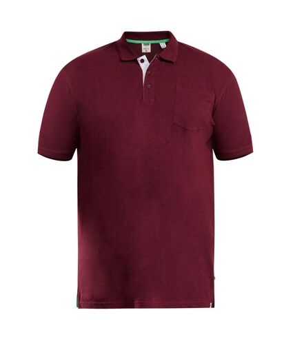 Polo d555 grant homme bordeaux Duke