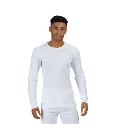 T-shirt thermique hommes blanc Regatta