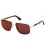 Womens/ladies Roveix Mirrored Sunglasses One Size Brown BMW-2