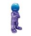 Statuette Astronaute Electroplate 33cm Multicolore-3