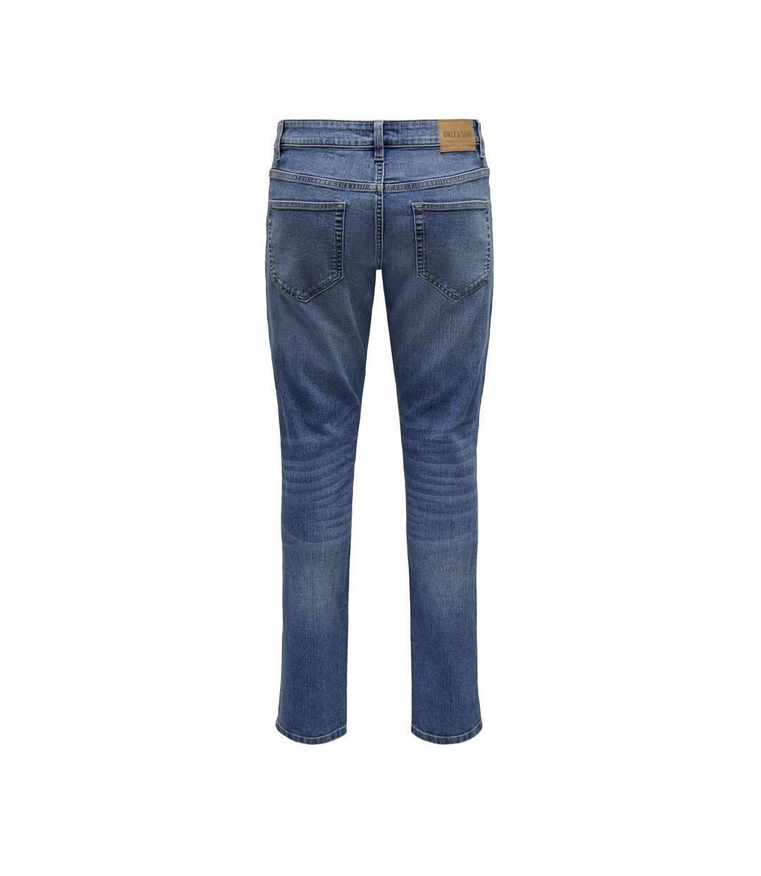 Jean slim bleu homme only & sons loom lmd - w29-l32-2