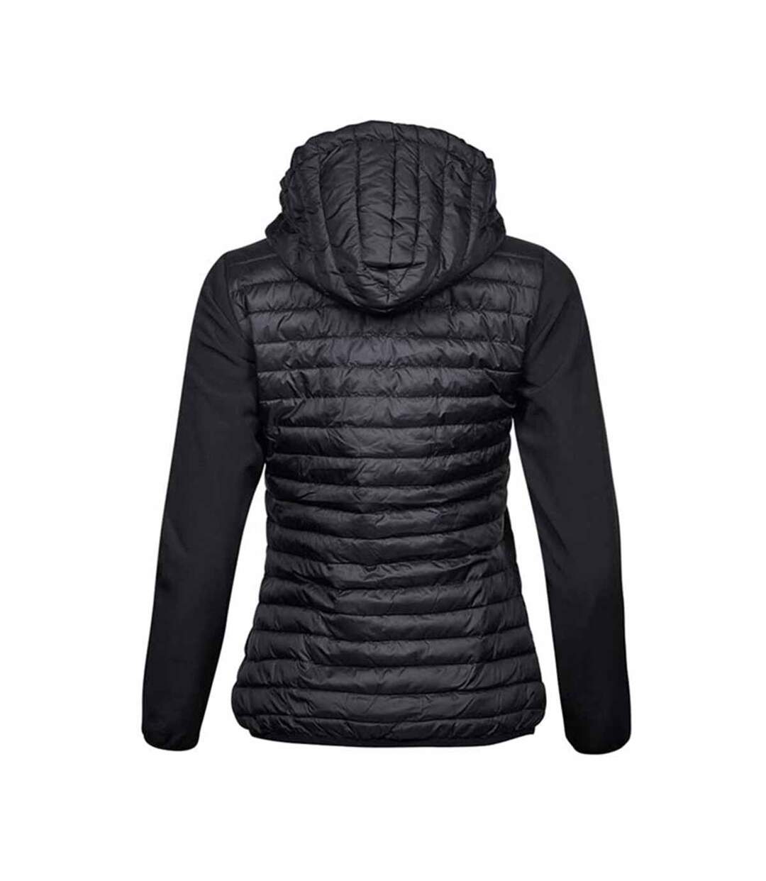 Blouson à capuche femme noir Teejays