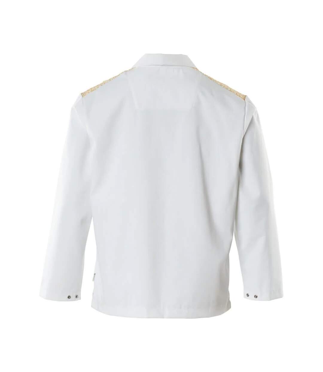 S Blanc Marron Jaune Or Mascot-2