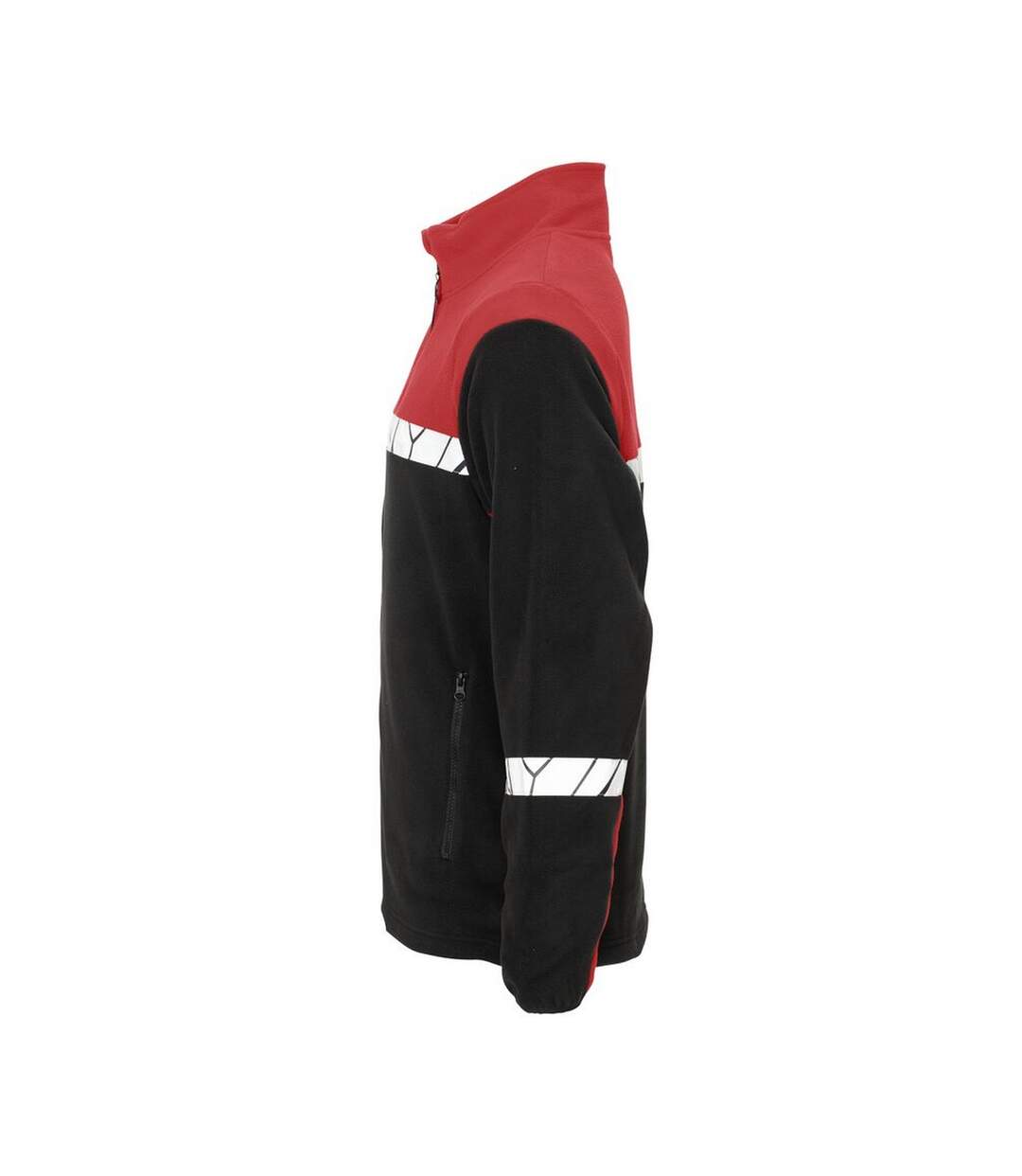 Veste Polaire Homme Noir Rouge Projob-3