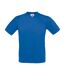 T-shirt Exact Homme Bleu Roi B&C-2