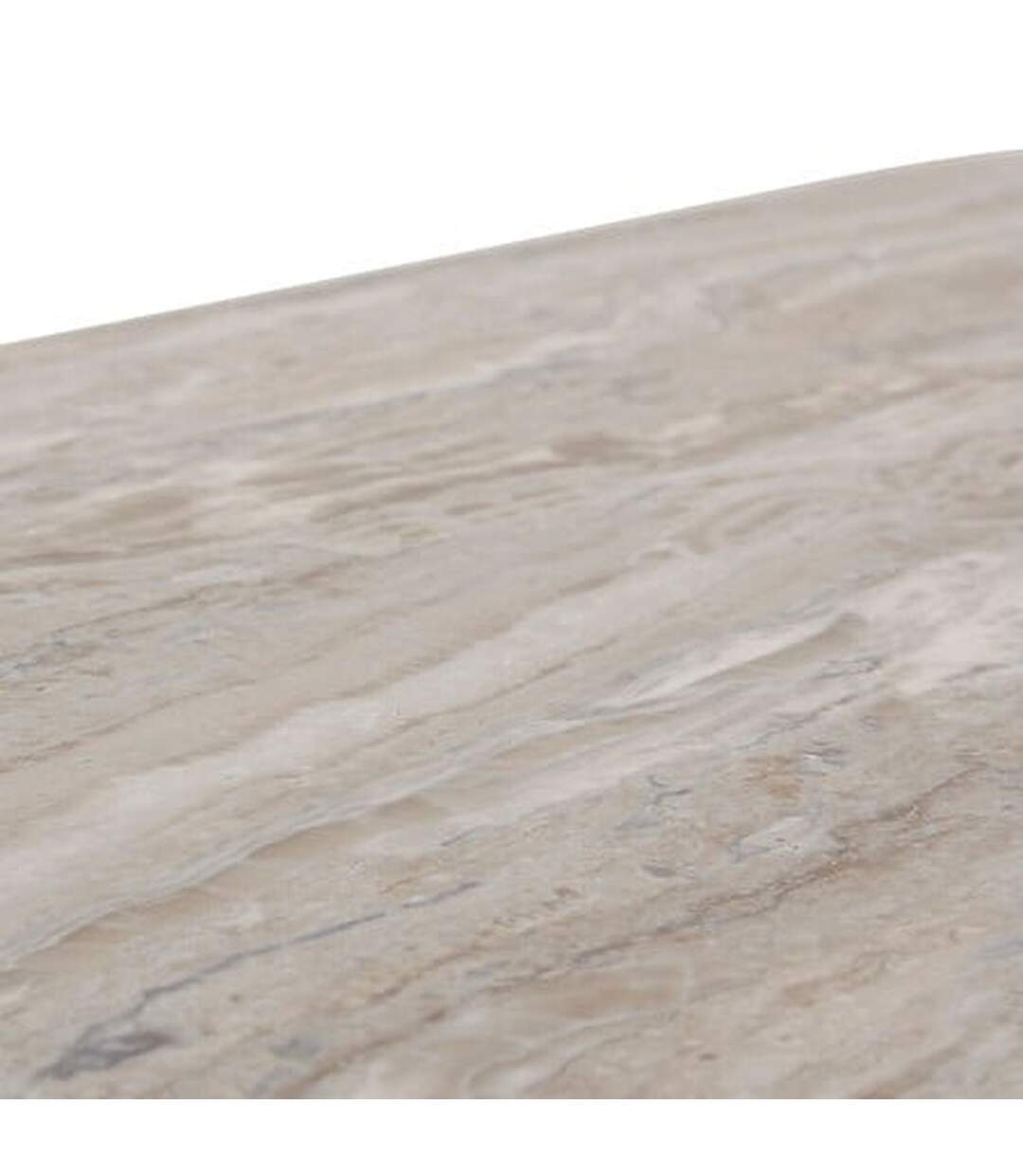 Console design effet marbre TUSCO - Noir-4