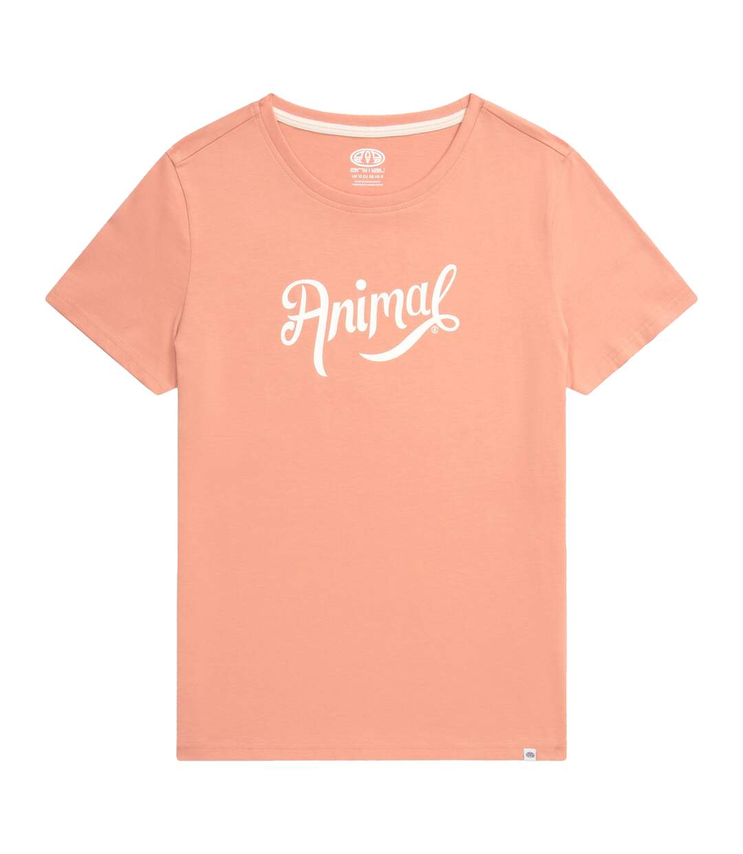 T-shirt femme corail Animal-1