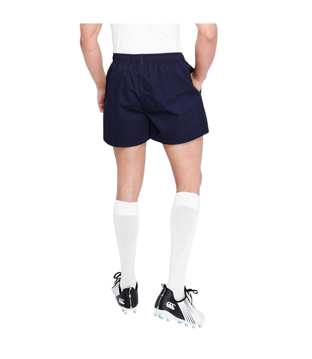Short De Rugby Motif/style Logo Homme Bleu Marine Canterbury-2
