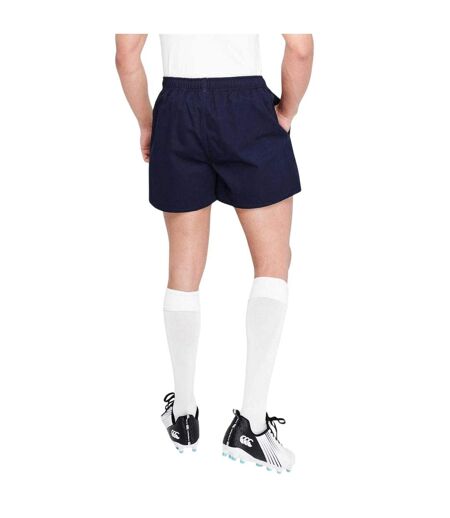Short De Rugby Motif/style Logo Homme Bleu Marine Canterbury