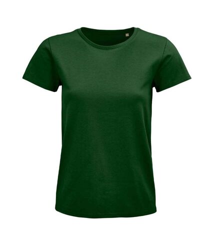 SOLS Womens/Ladies Pioneer T-Shirt (Bottle Green)