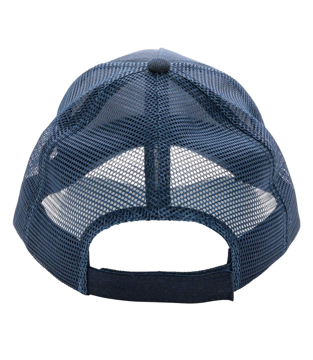 Brushed cotton 5 panel trucker cap navy XD Collection-2