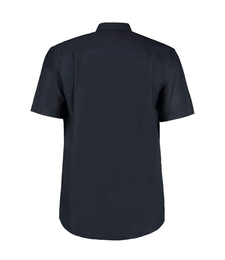 Chemise À Manches Courtes Hommes Bleu Marine Kustom