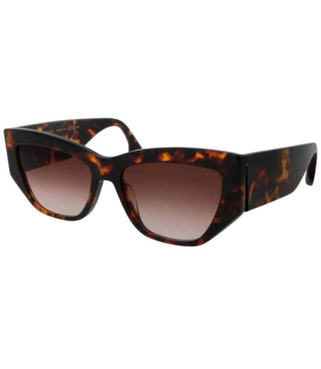 Lunettes De Soleil Motif/style Œil De Chat Femme Taille Unique Brun Havane Foncé Victoria Beckham