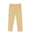 Womens/ladies Gabardine Cargo Trousers Natural Lacoste-1