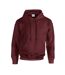 Sweat À Capuche Adulte Pourpre Gildan-1