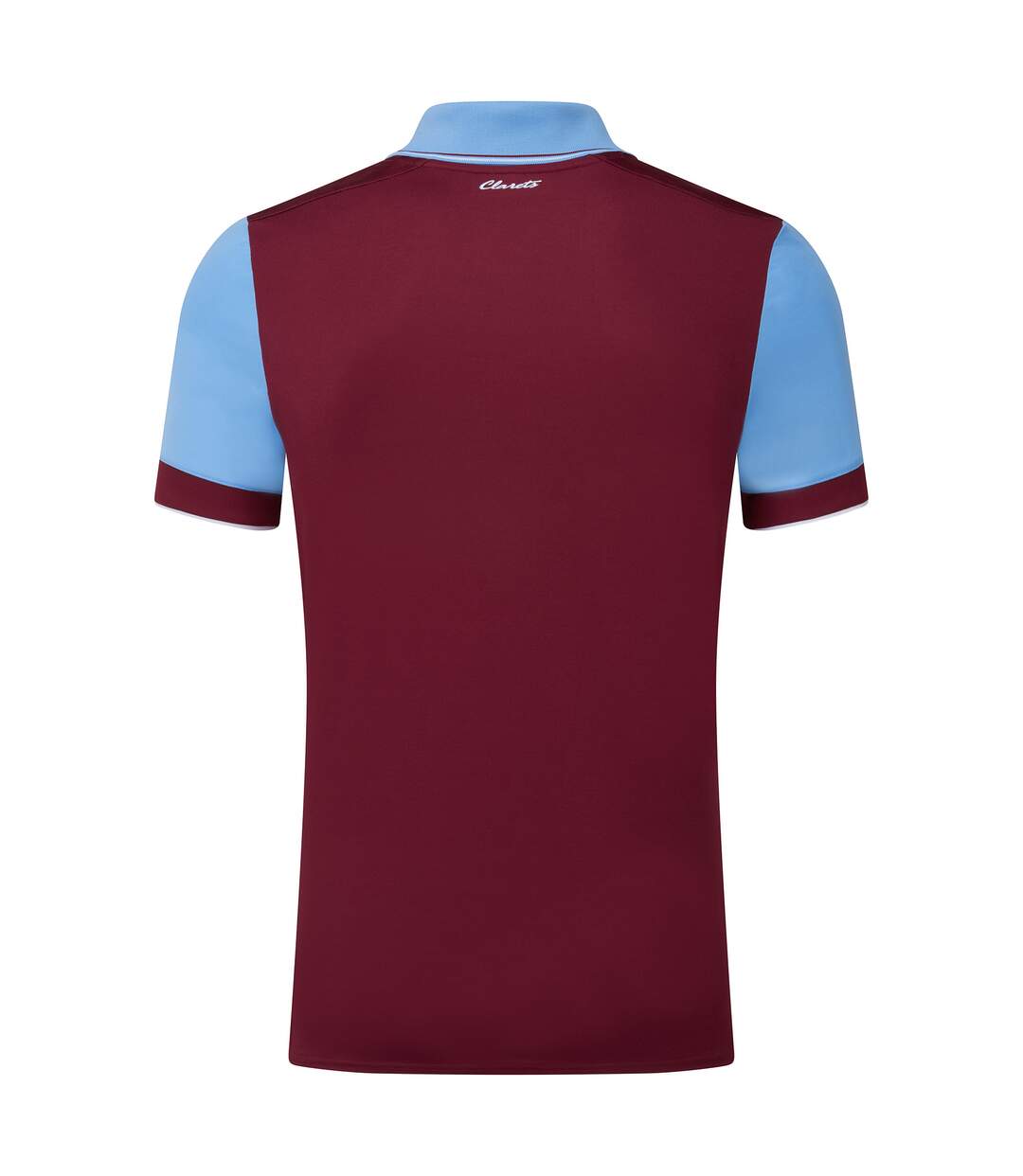 Mens burnley fc 23/24 home jersey claret red/sky blue Umbro-2