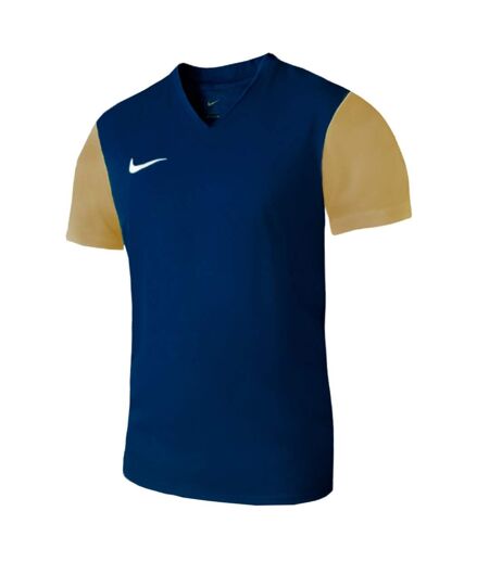 T-shirt Tiempo Premier Homme Bleu Marine Or Nike