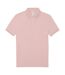 Polo manches courtes - Homme - PU424 - rose blush