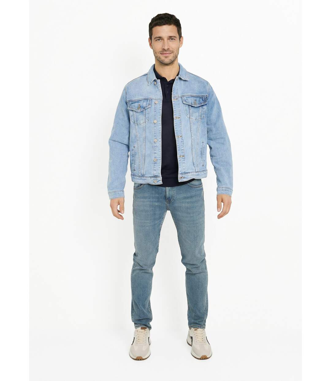 Veste en jean pour homme, Essentiel-3
