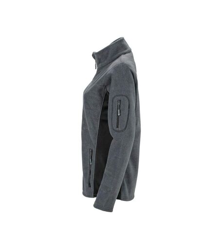 Veste Polaire Strong Femme Carbone Noir James And Nicholson