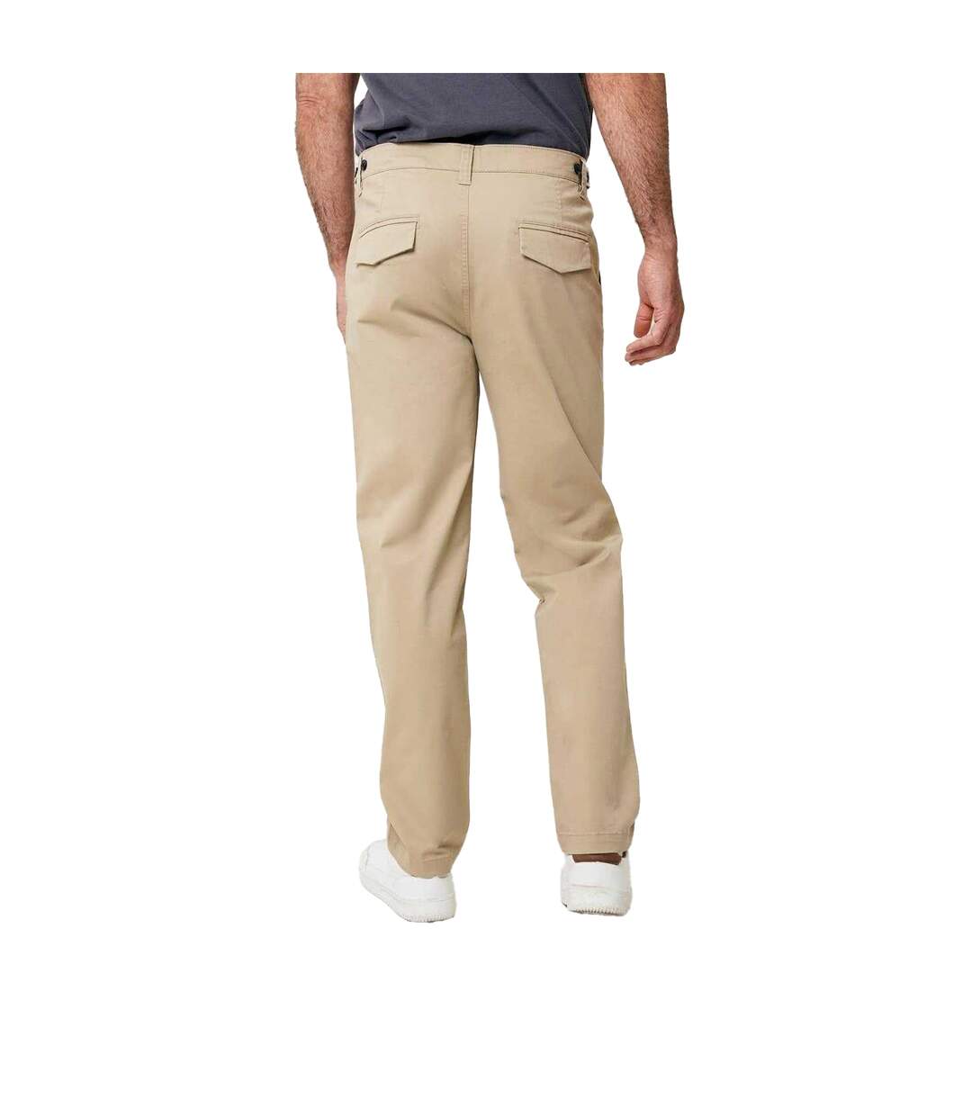 Mens Straight Chinos Stone Saltwell-3