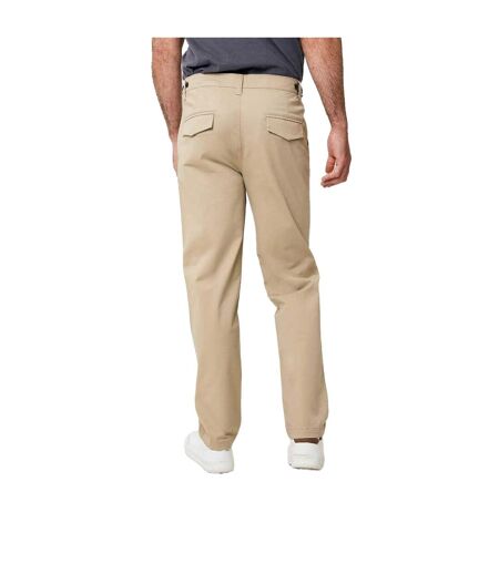 Mens Straight Chinos Stone Saltwell