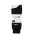 6 pairs Mens FiveG Plain Trouser Socks made with Fairtrade Cotton