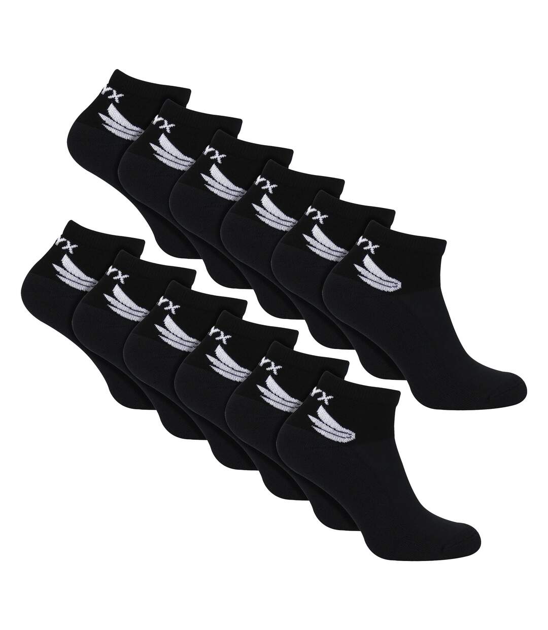 12 Pack Mens Bamboo Ankle Socks | Reinforced Heel & Toe Soft Breathable Socks-1