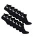 12 Pack Mens Bamboo Ankle Socks | Reinforced Heel & Toe Soft Breathable Socks-1