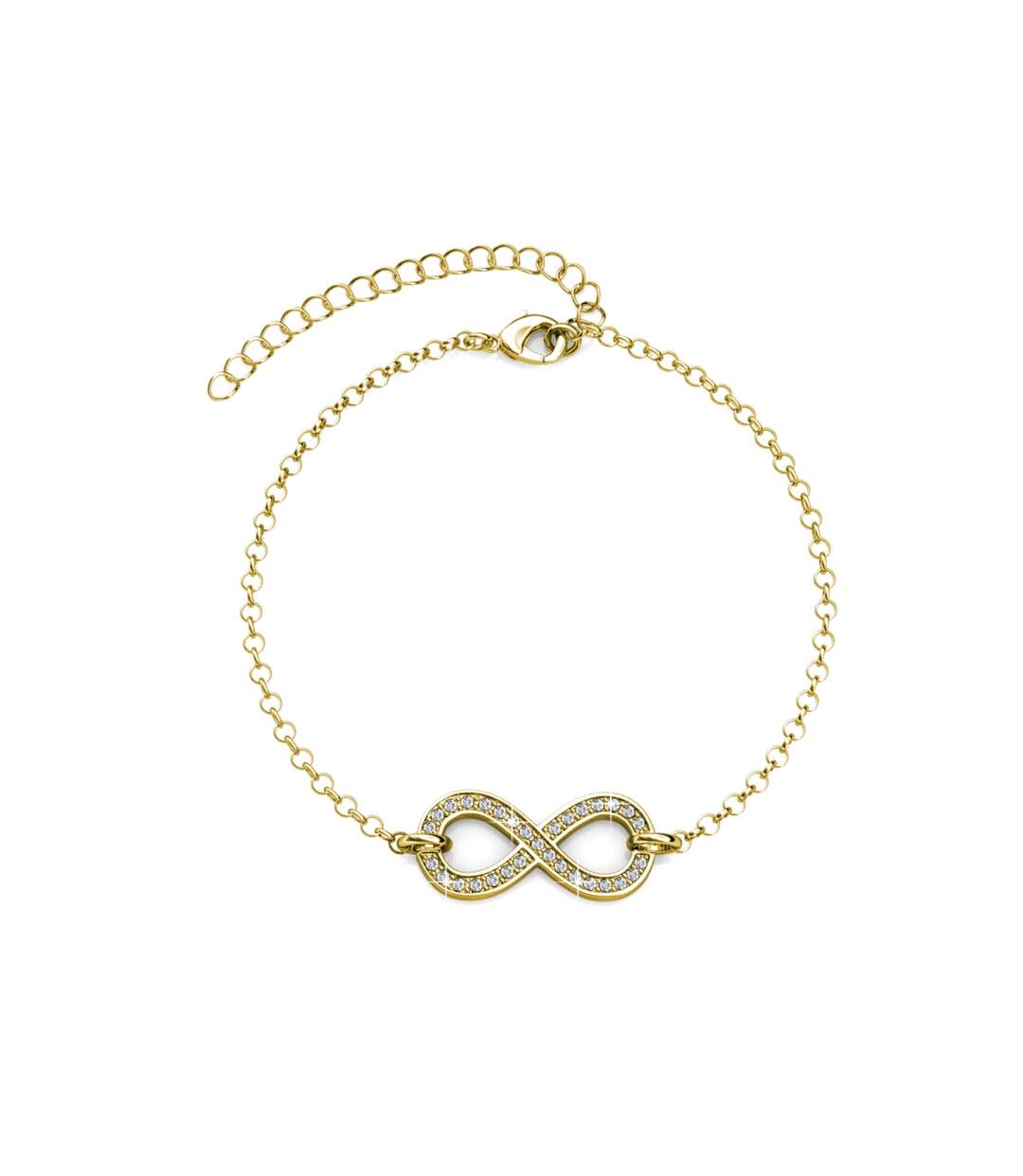 Bracelet Infinity Eight, Cristal d'Autriche