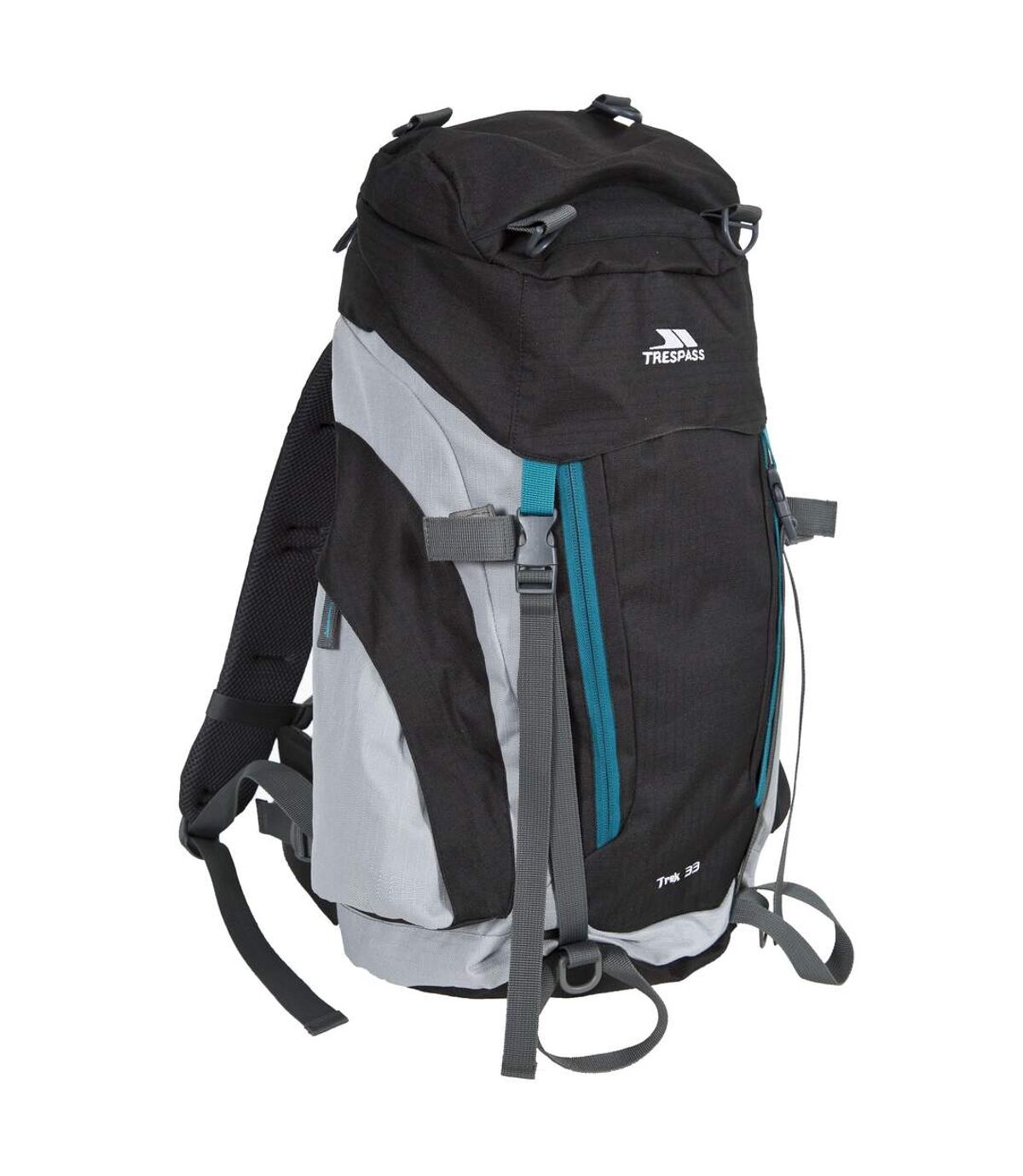 Trespass Trek 33 Rucksack/Backpack (33 Litres) (Ash) (One Size) - UTTP363