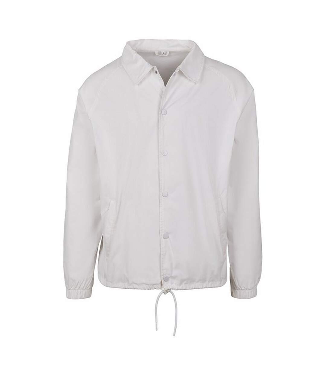 Veste d´entraîneur homme blanc Build Your Brand-1