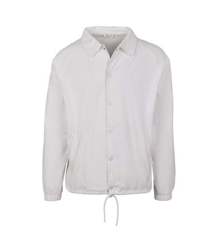 Veste d´entraîneur homme blanc Build Your Brand