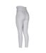 Womens/ladies Eltar Horse Riding Tights White Aubrion-2