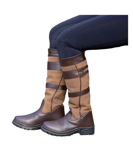Bottes De Campagne Motif/style Long Edale Femme Marron Hy