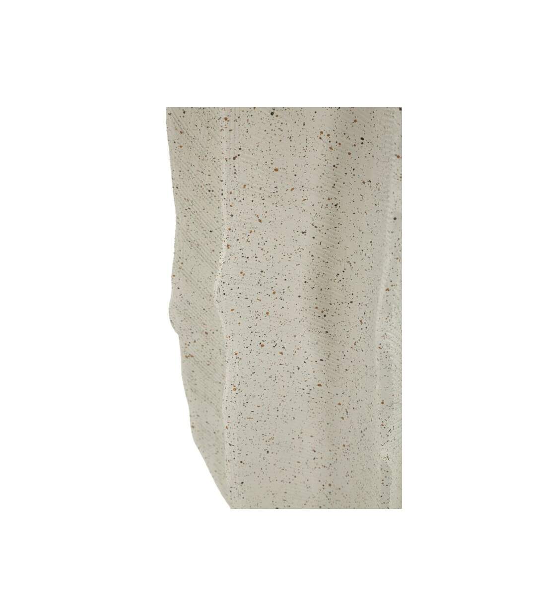 Vase Design en Résine Ester 50cm Blanc-3
