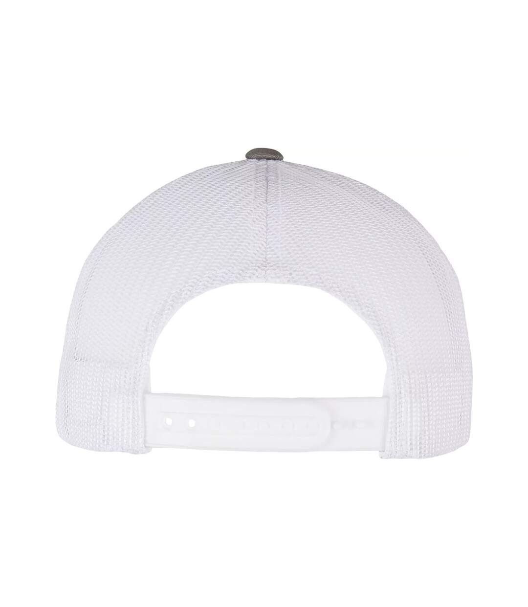 Casquette Trucker Yp Classics Gris Blanc Flexfit-2