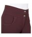 Womens/ladies Fenham Diamante Breeches Bordeaux Coldstream-3