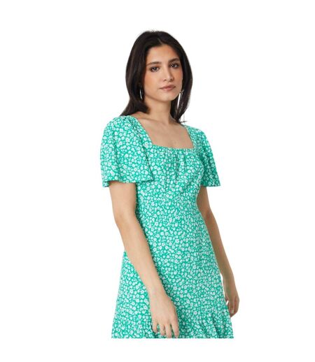 Robe mi-longue femme vert Dorothy Perkins