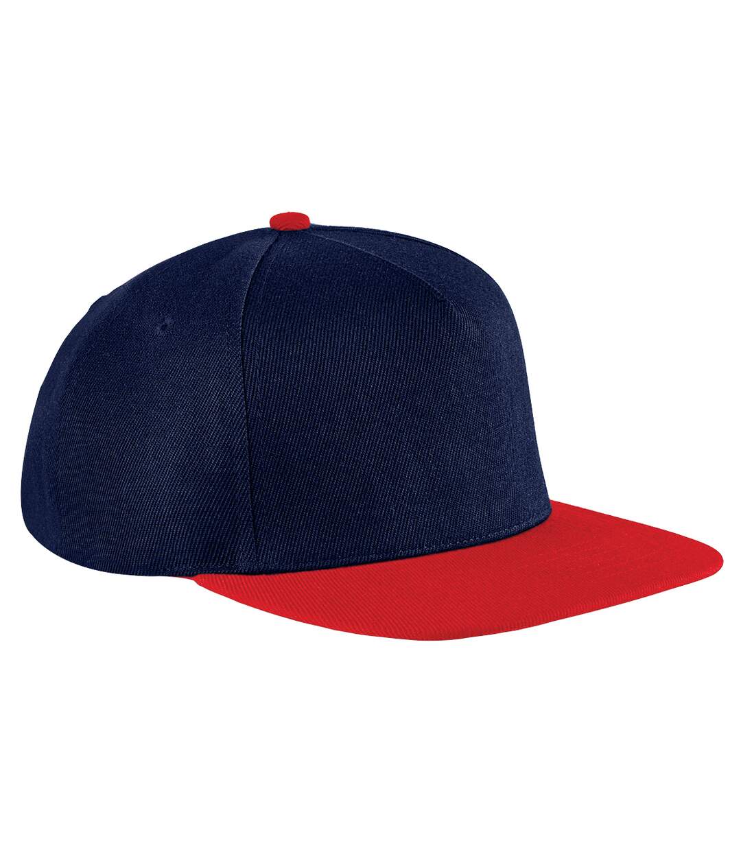 Casquette original unisexe bleu marine/rouge Beechfield-1