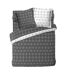Housse de Couette Aristide 240x220cm Anthracite-1