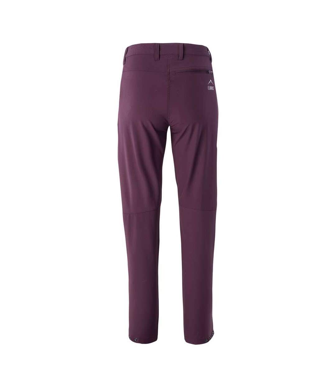 Pantalon de randonnée cecilia femme violet foncé Elbrus-2