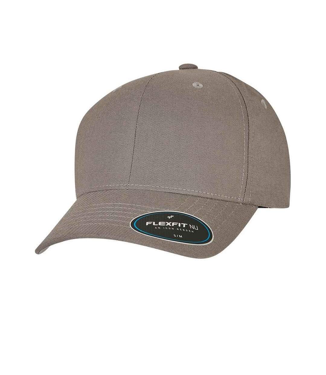 Casquette de baseball nu gris Flexfit-1