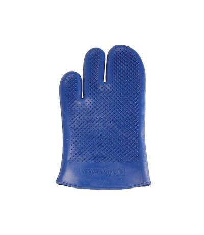 Comfy rubber horse grooming mitt one size blue Lincoln