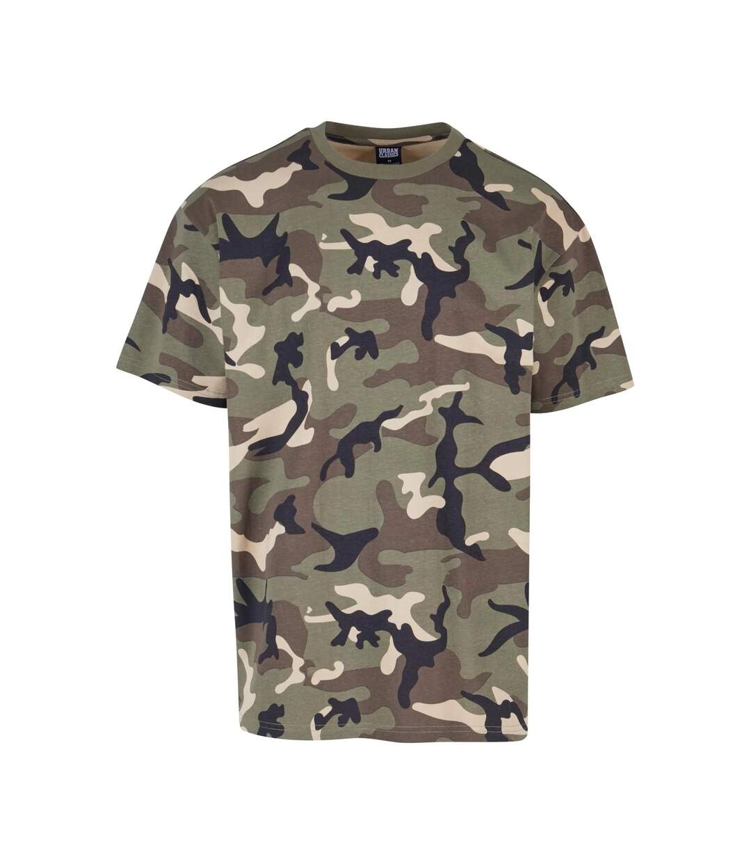T-shirt Homme Marron Beige Urban Classics-1